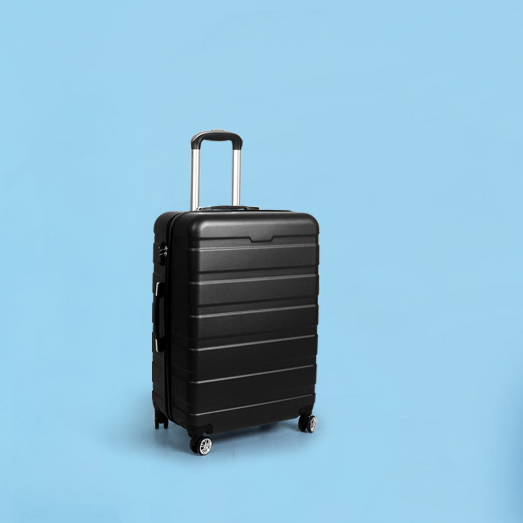 Slimbridge 20" Carry On Luggage Case Black Inch