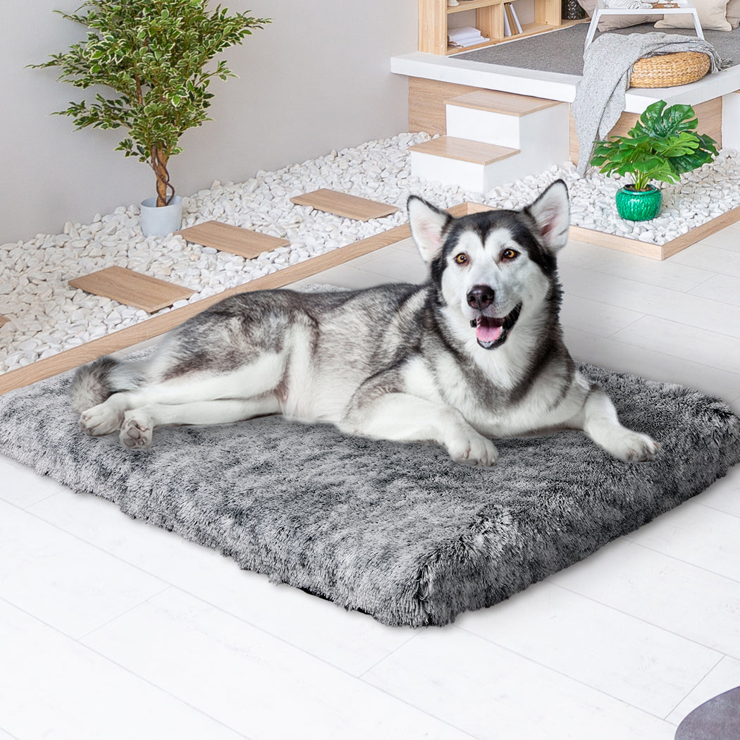 Pawz Dog Mat Pet Calming Bed Memory Xxl Charcoal Large