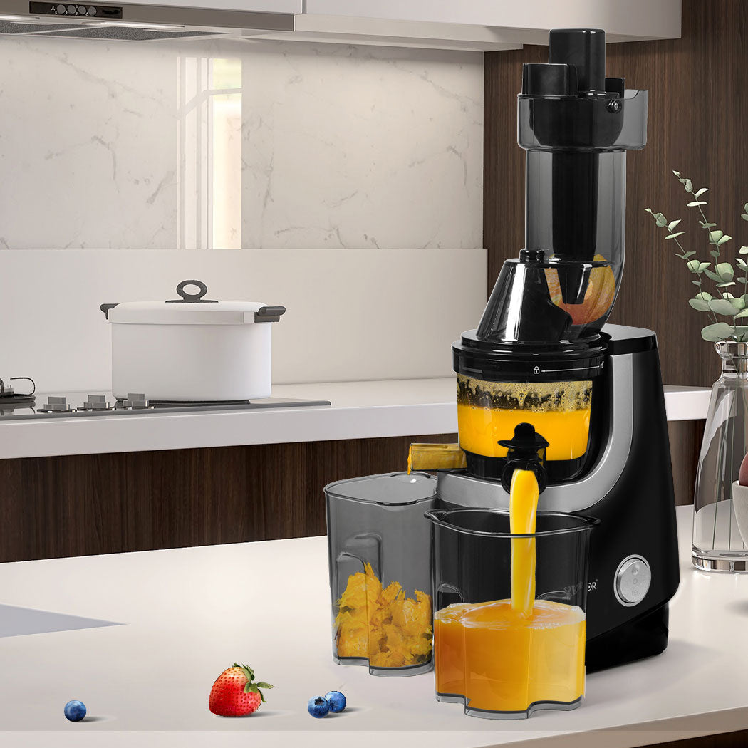 Spector Slow Juicer Cold Press Whole Black