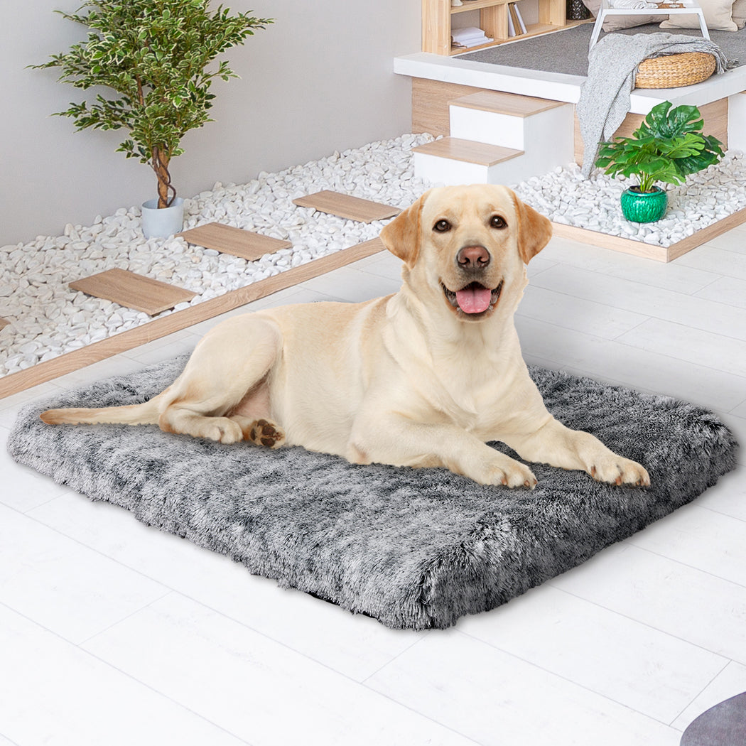 Pawz Dog Mat Pet Calming Bed Memory L Charcoal Large