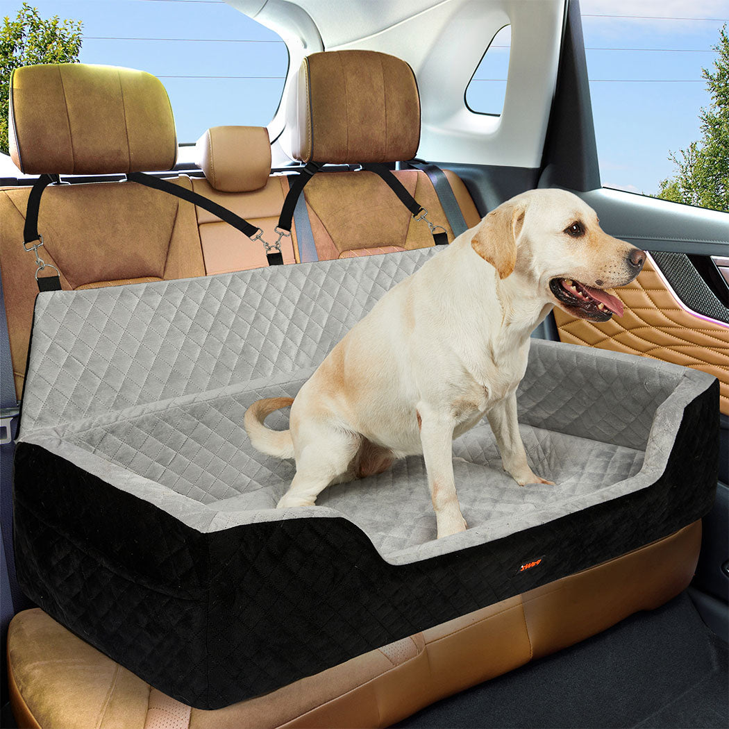 Pawz Dog Car Booster Seat Belt Pet Safe Protector Travel Bed
