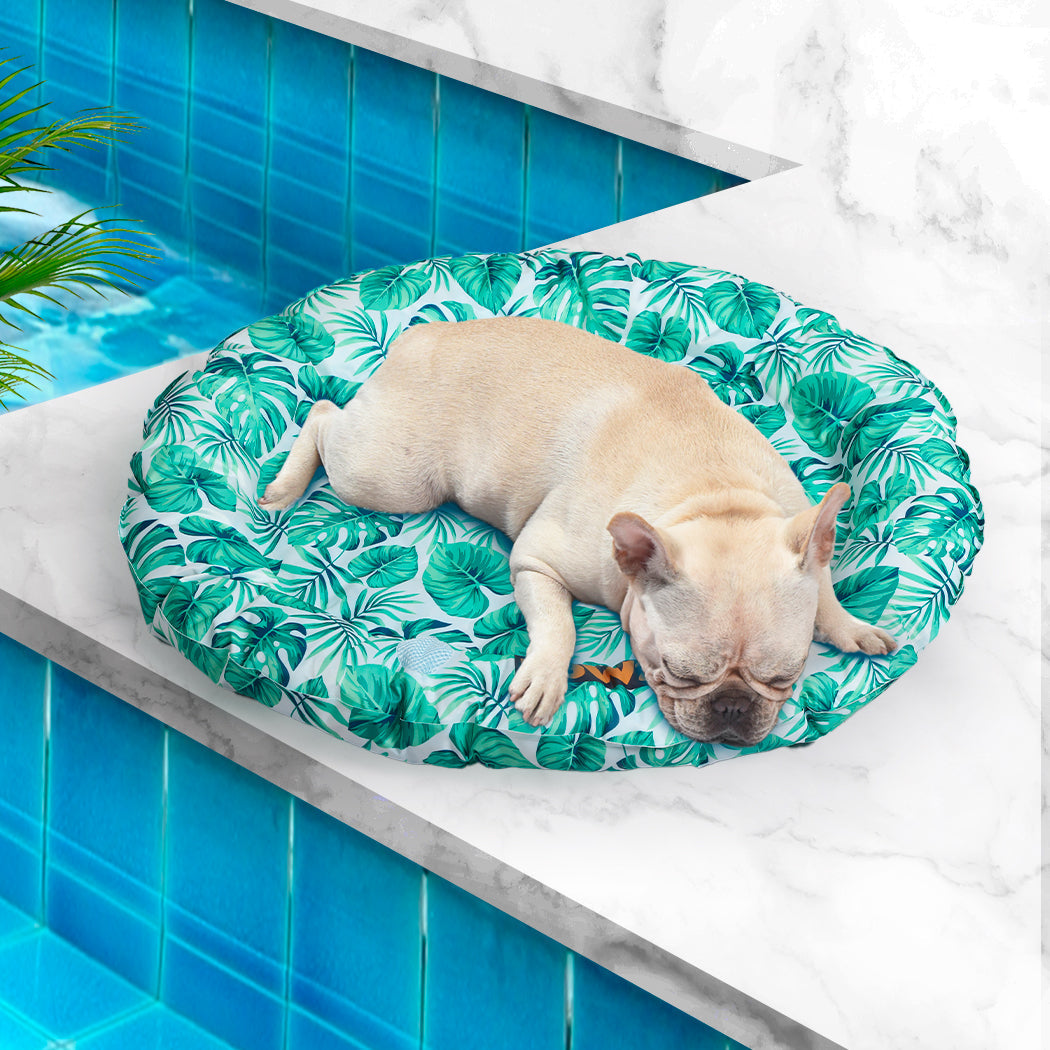 Pawz Pet Cool Gel Mat Cat Bed Dog Bolster Medium