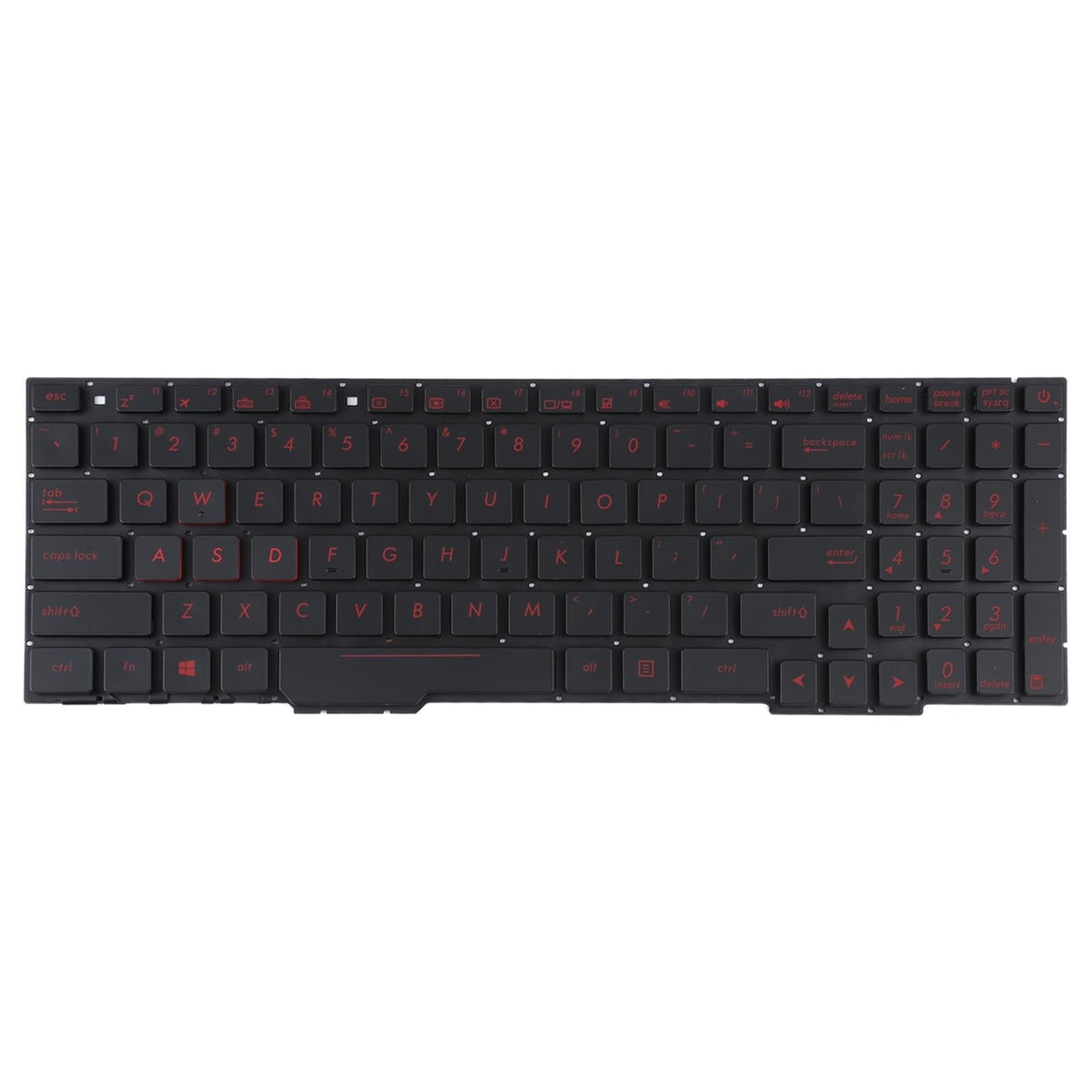 Us Version Backlit Keyboard For Asus Gl553vw Zx53v Fx53vd Zx553 Fx753 Gl753