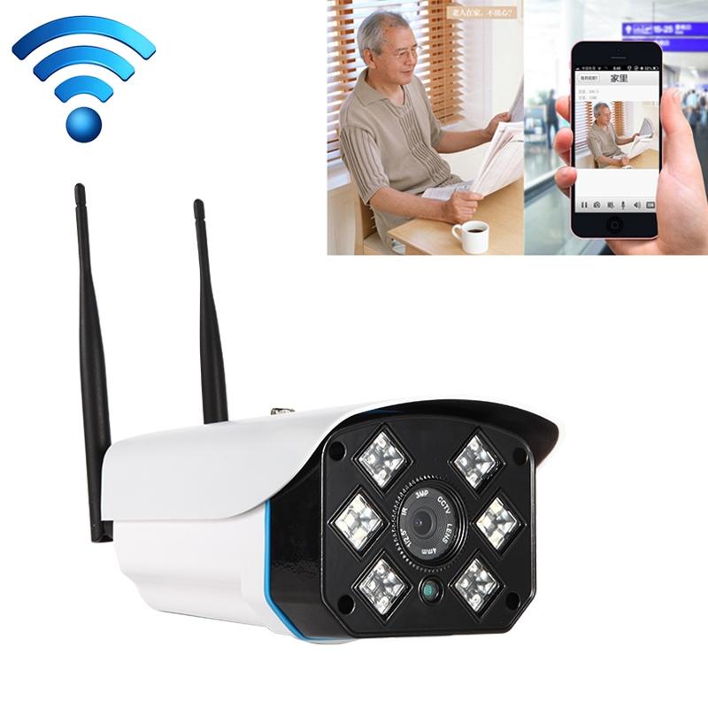 1.0 Megapixel Wireless Wifi Ip Infrared Camera With Night Vision And Motion Detection