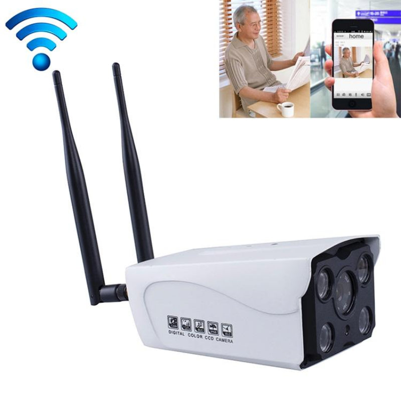 Smart Wireless Wifi Camera With Infrared Night Vision 64Gb Tf Card Support
