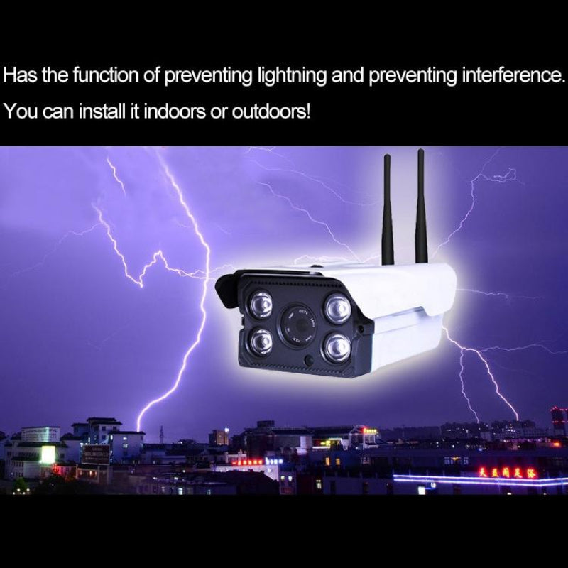 Smart Wireless Wifi Camera With Infrared Night Vision 64Gb Tf Card Support