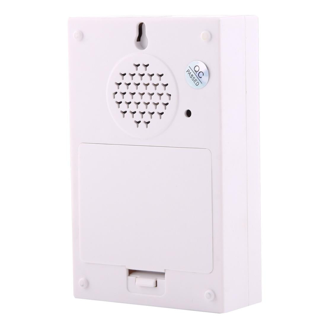 120M Range Smart Wireless Doorbell With Dual Receiver For Convenient Alerts