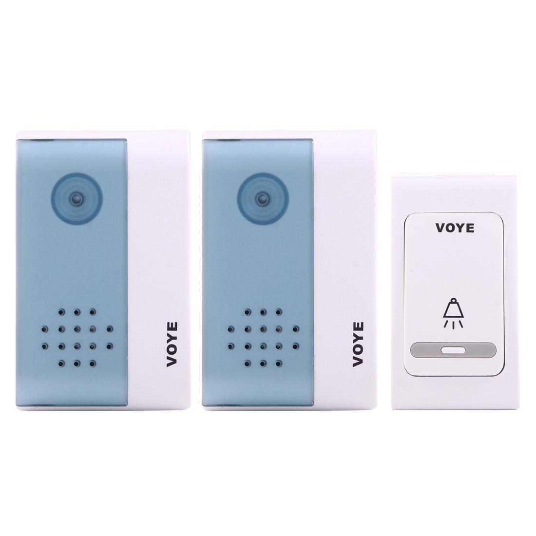 Smart Wireless Doorbell With Dual Receiver For Home Access And Surveillance