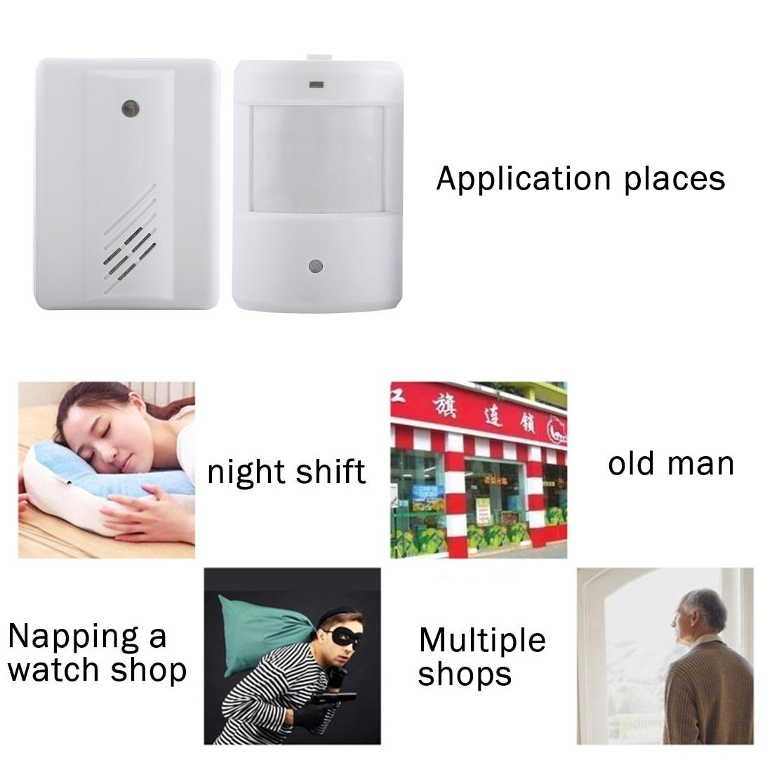 Wireless Electro Guard Watch Remote Detective System Kit Upgraded Version
