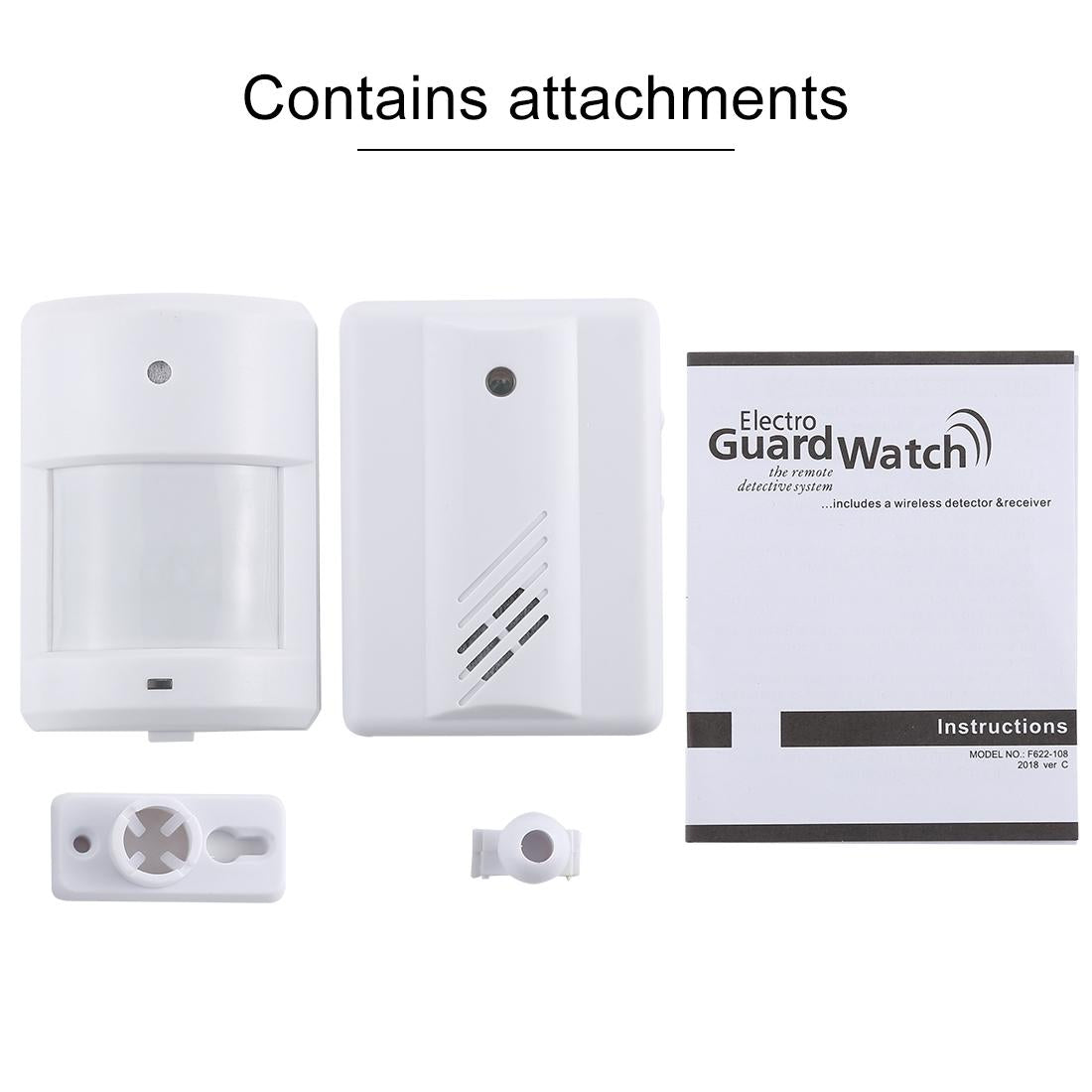 Wireless Electro Guard Watch Remote Detective System Kit Upgraded Version