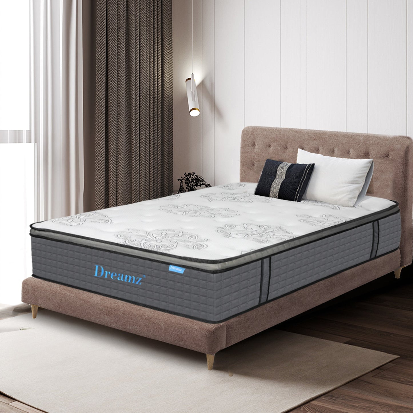 Dreamz Spring Mattress Bed Pocket Egg Double