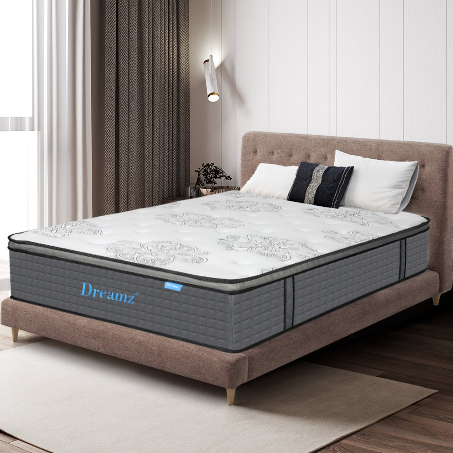 Dreamz Spring Mattress Bed Pocket Egg King