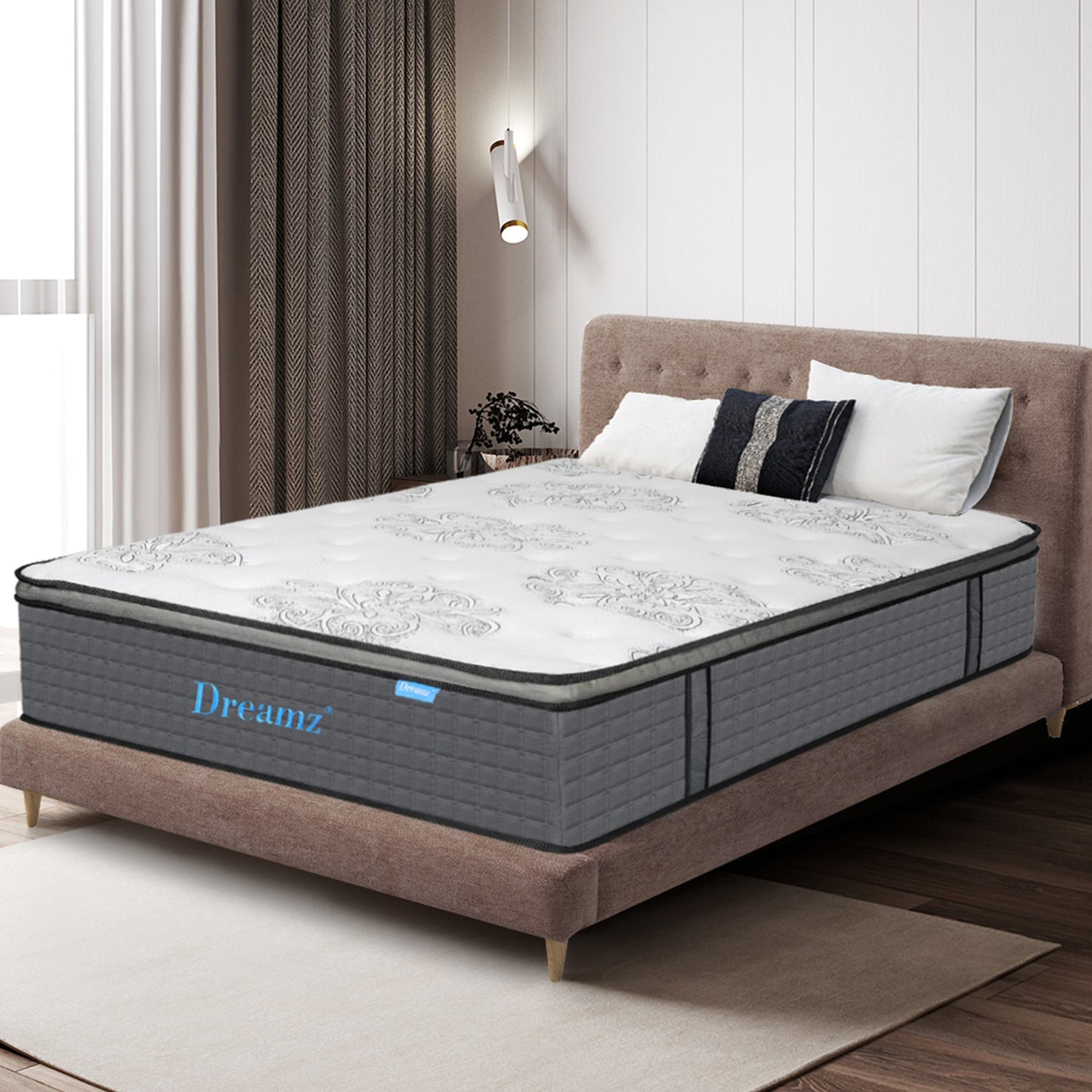 Dreamz Spring Mattress Bed Pocket Egg Super King