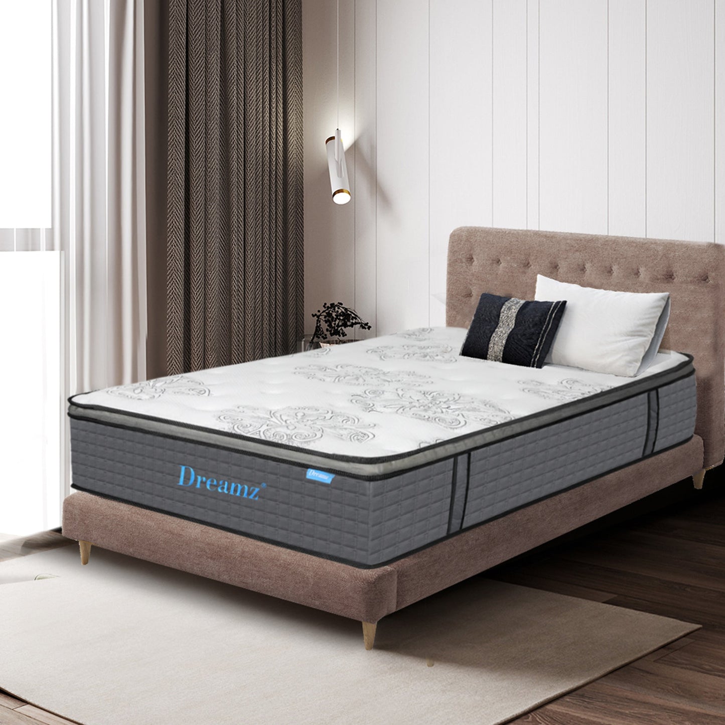 Dreamz Spring Mattress Bed Pocket Egg Single