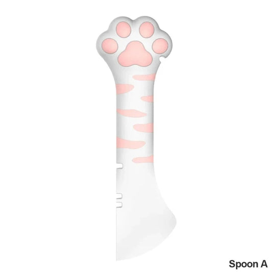 Multifunction Pet Canned Spoon Jar Opener Puppy Feeding Mixing Wet Dry Scoop Cat Dog Accessories Feeder Shovel Pets Tabl