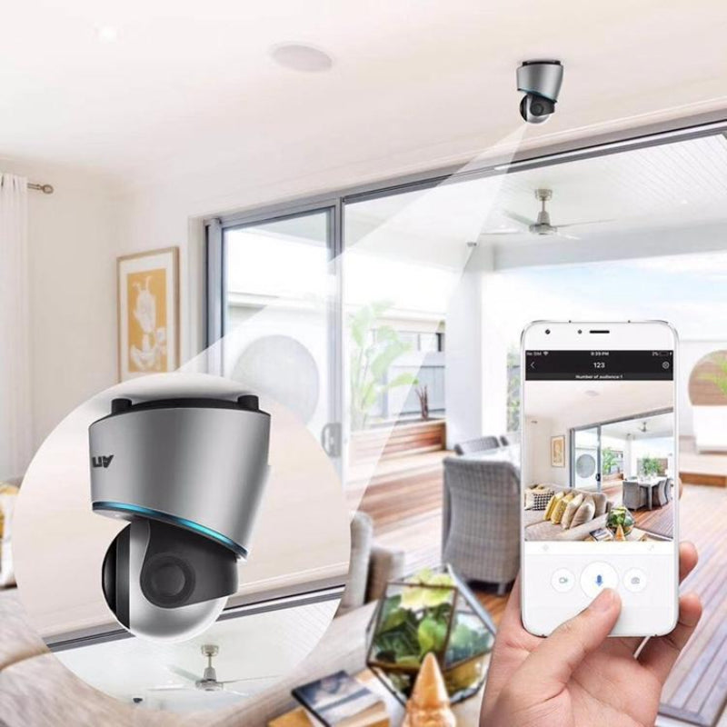 1080P High Definition Wireless Internet Protocol Camera With Motion Detection