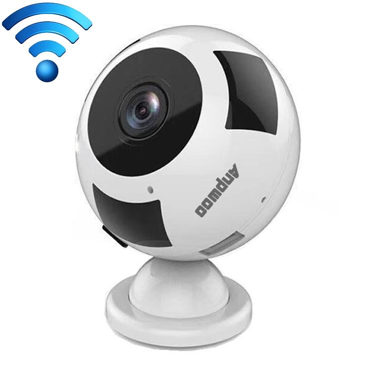 360 Degree Panoramic High Definition Wifi Ip Camera With Motion Detection And Night Vision