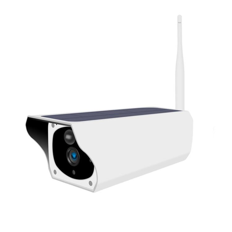 2Mp Solar Wifi Camera Waterproof Night Vision Motion Detection Voice Intercom