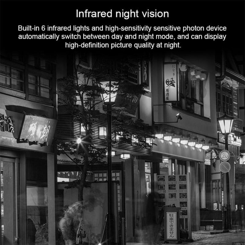2Mp Solar Wifi Camera Waterproof Night Vision Motion Detection Voice Intercom