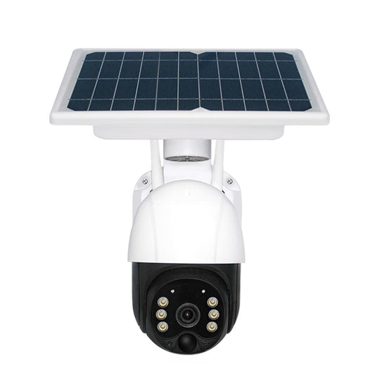 Full Hd Solar Wifi Camera With Pir Alarm & Night Vision 2 Way Audio Tf Card Slot Battery Not Included