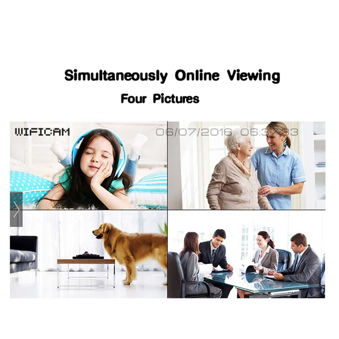720P High Definition Wifi Ip Camera With Night Vision And Motion Detection