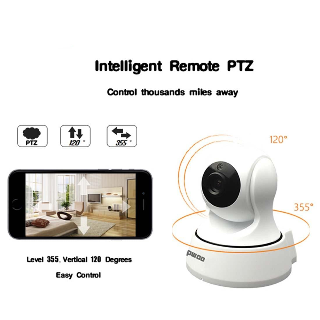 720P High Definition Wifi Ip Camera With Night Vision And Motion Detection