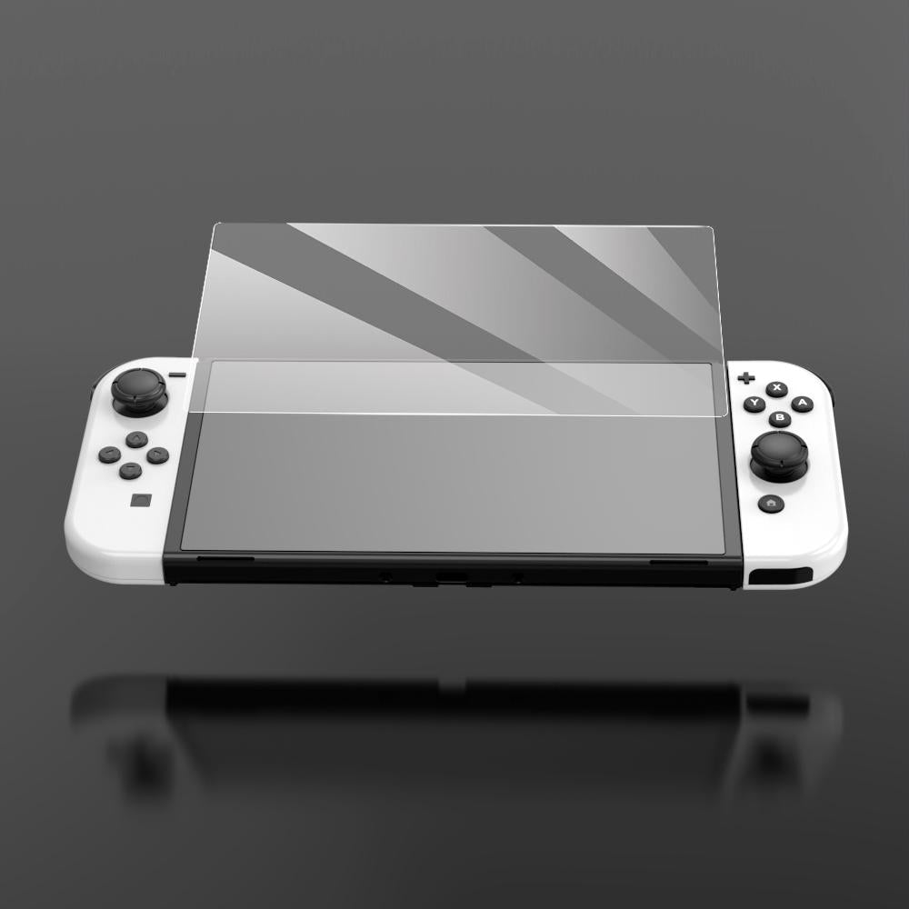 Tempered Glass Screen Protector For Nintendo Switch Oled Video Game Accessory