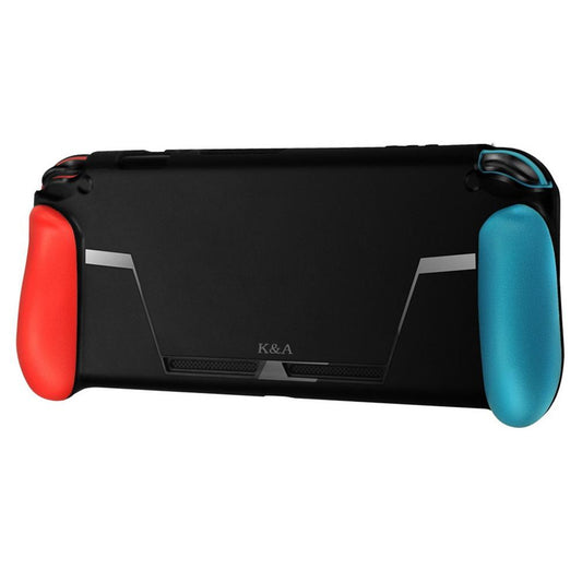 Nintendo Switch Tpu Grip With Game Card Slot Anti Shock Protection Case