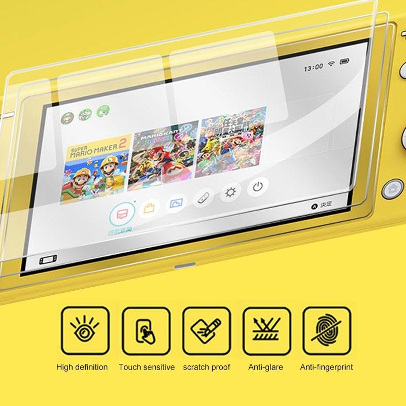 Switch Lite Tempered Glass Screen Protector For Enhanced Protection