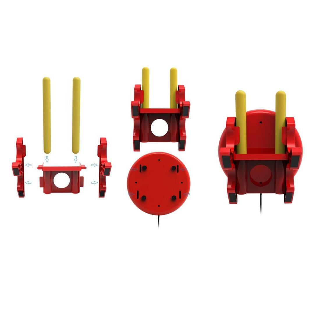 Drum Sticks Controller Kit For Nintendo Switch Compact And Versatile Design