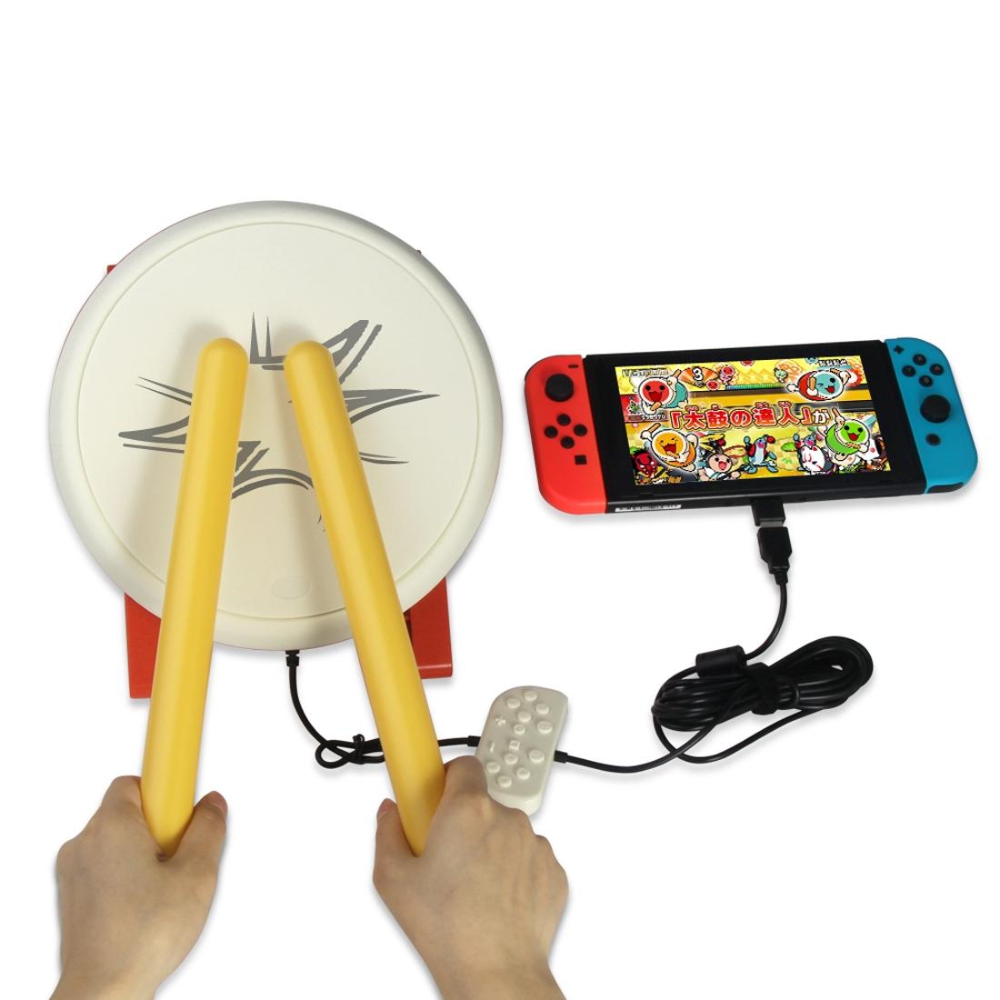 Drum Sticks Controller Kit For Nintendo Switch Compact And Versatile Design