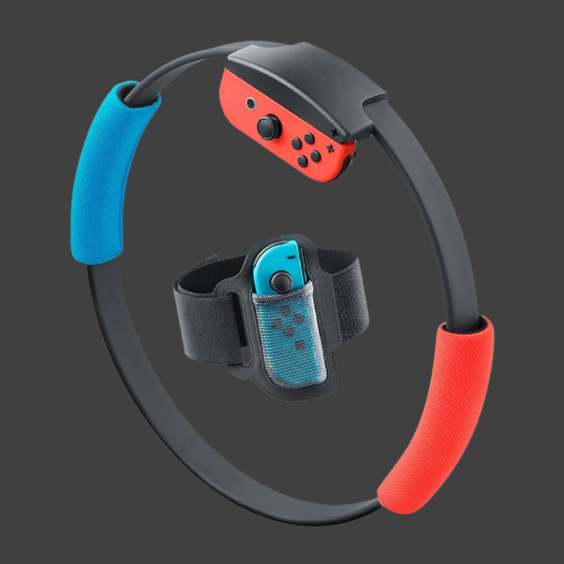 Switch Joy Con Grip With Straps And Cover For Enhanced Comfort