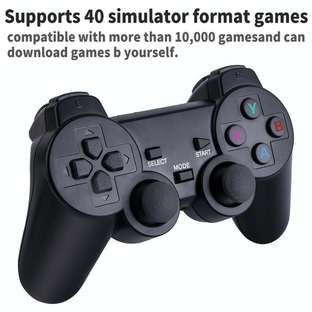 32Gb 4K Retro Game Stick + Wireless Gamepads & 3000 Games