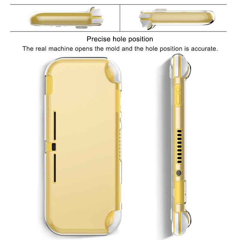 Clear Protective Tpu Case For Nintendo Switch Lite With Precise Design