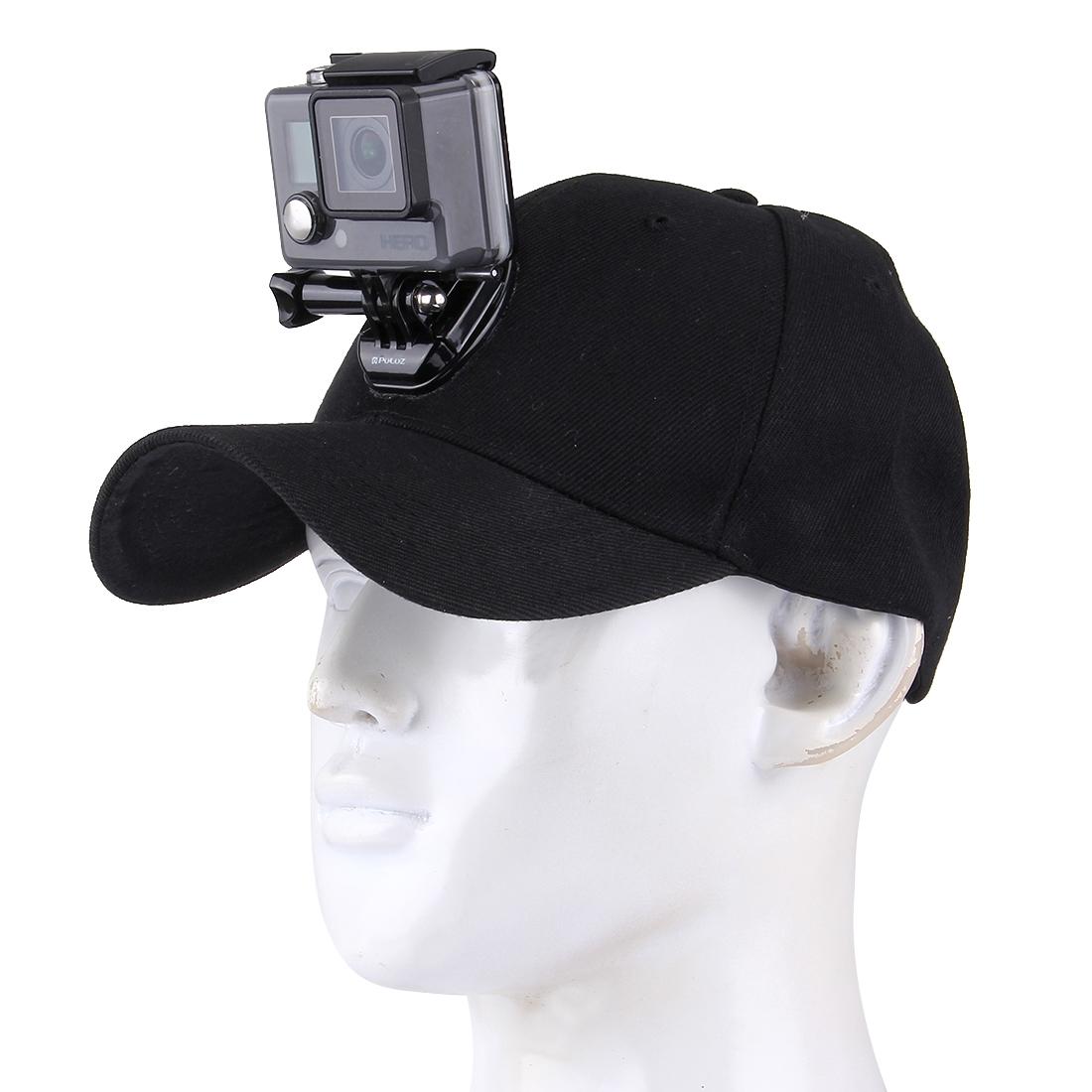Camera Cap With Mount For Outdoor Sports And Action Cameras
