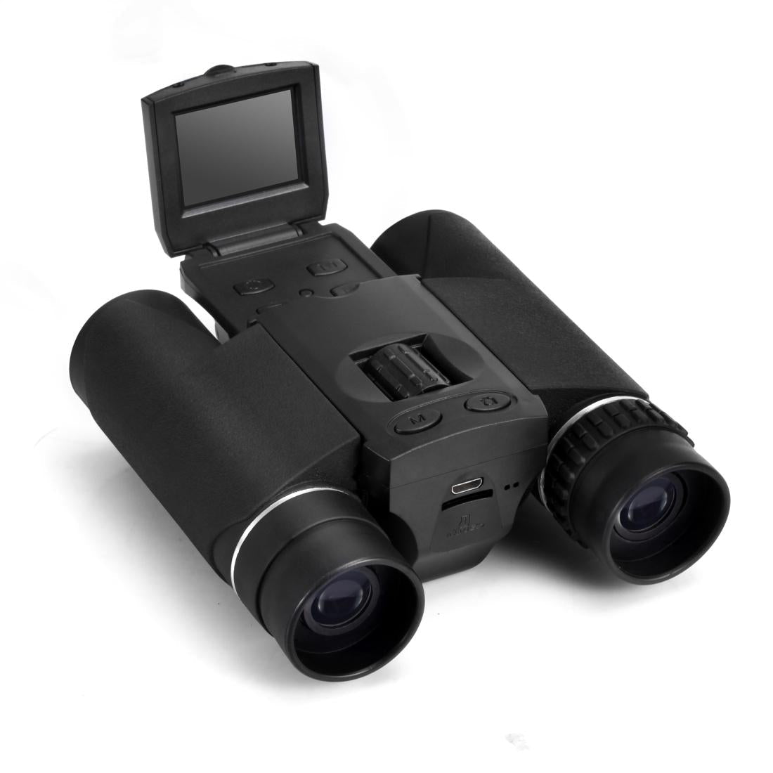 Ten Times Magnification Lcd Binoculars With Neck Strap And Twenty Five Millimetre Objective Lens