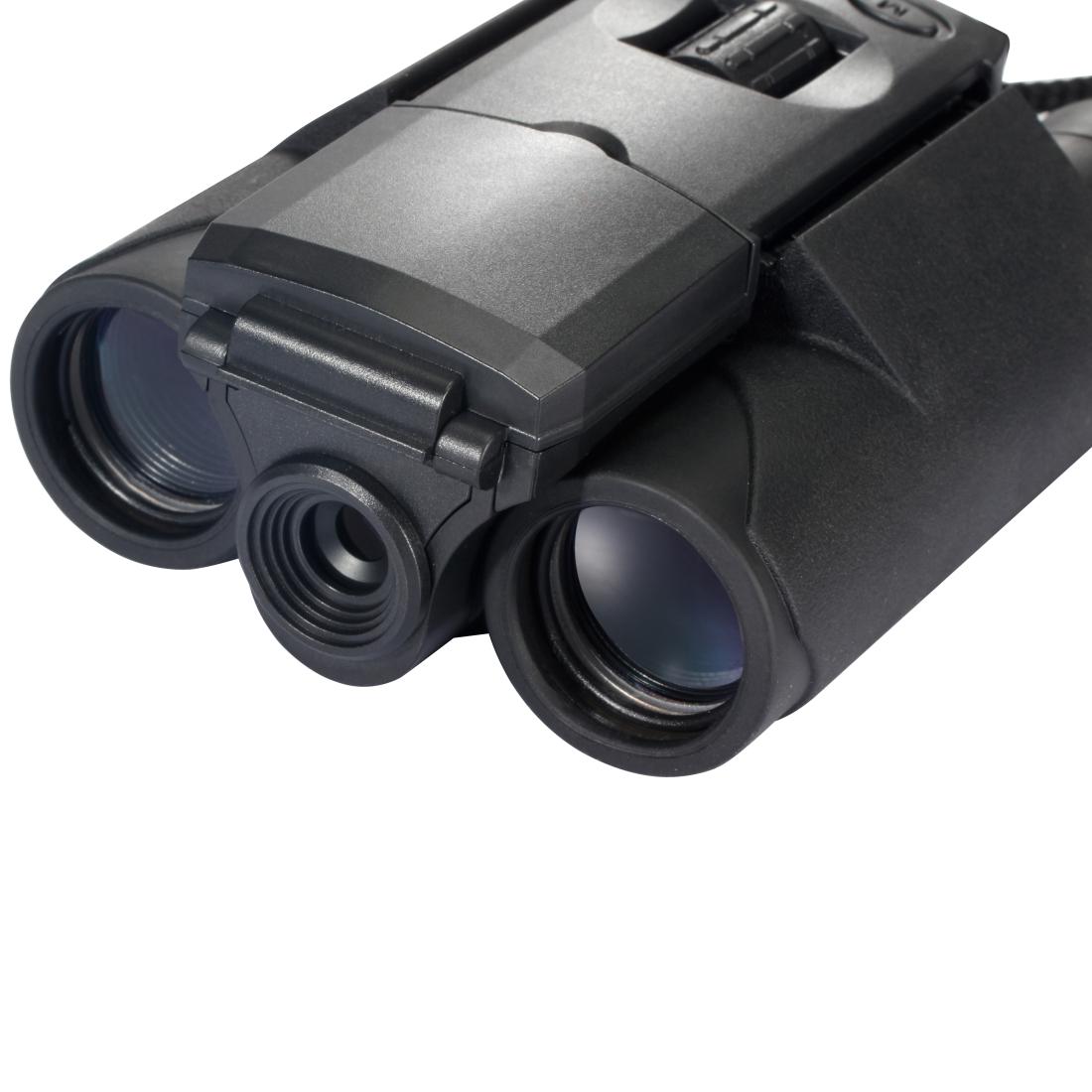 Ten Times Magnification Lcd Binoculars With Neck Strap And Twenty Five Millimetre Objective Lens