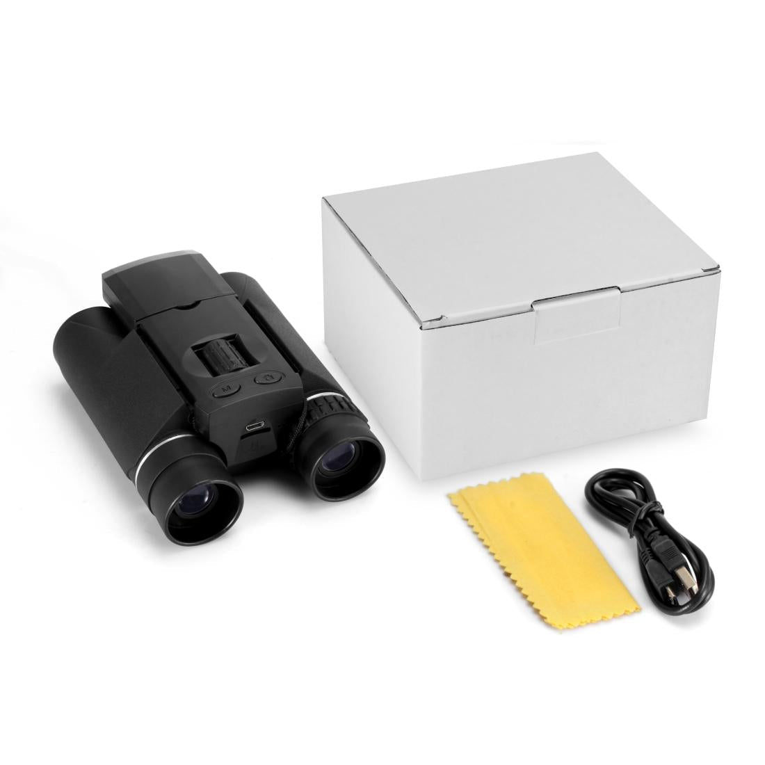 Ten Times Magnification Lcd Binoculars With Neck Strap And Twenty Five Millimetre Objective Lens