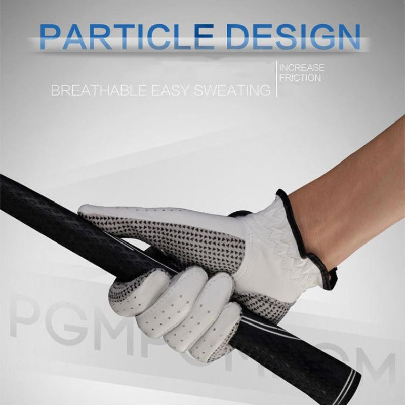 Sheepskin Anti Slip Left Hand Golf Glove For Women Size 23 Leisure Use