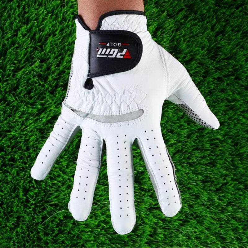 Sheepskin Anti Slip Golf Gloves Enhanced Grip Right Hand Size 25