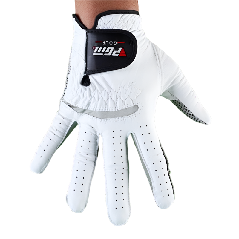 Sheepskin Anti Slip Golf Gloves Enhanced Grip Right Hand Size 25