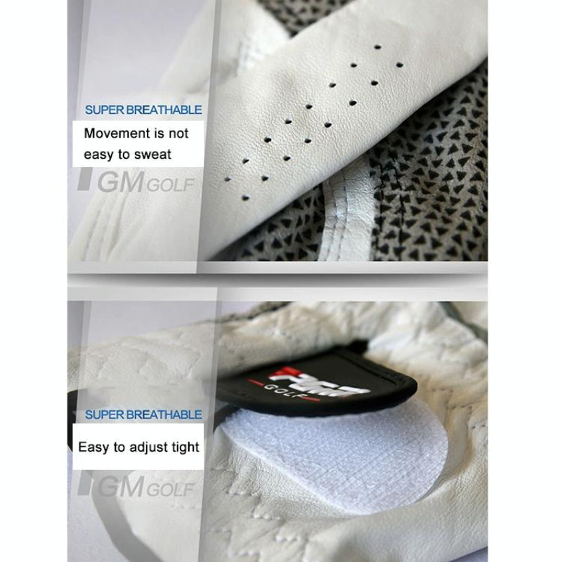 Sheepskin Anti Slip Golf Glove Right Hand Size 26 For Women