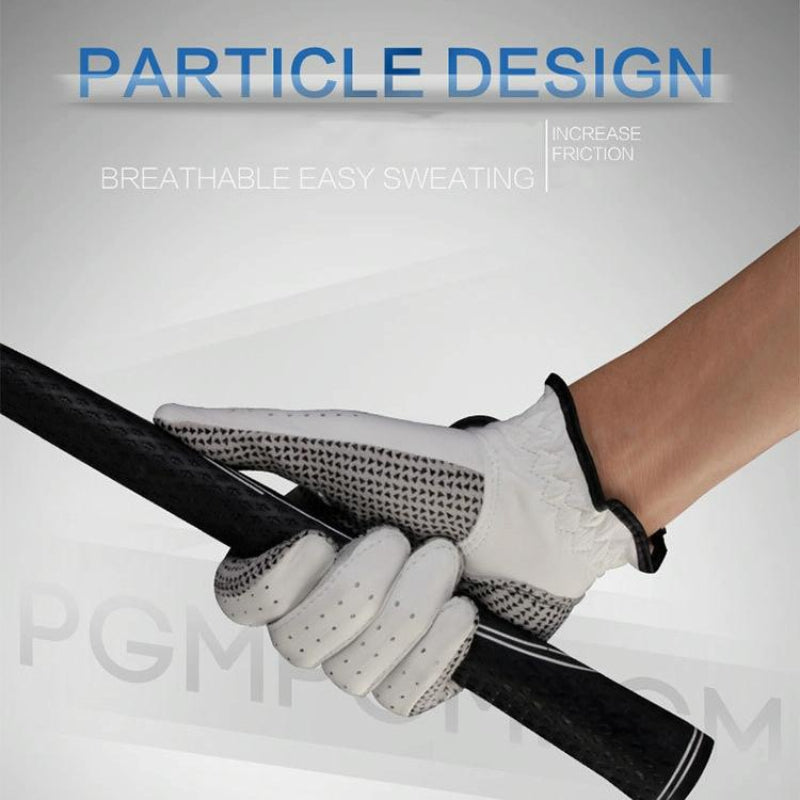 Sheepskin Anti Slip Golf Glove Right Hand Size 26 For Women