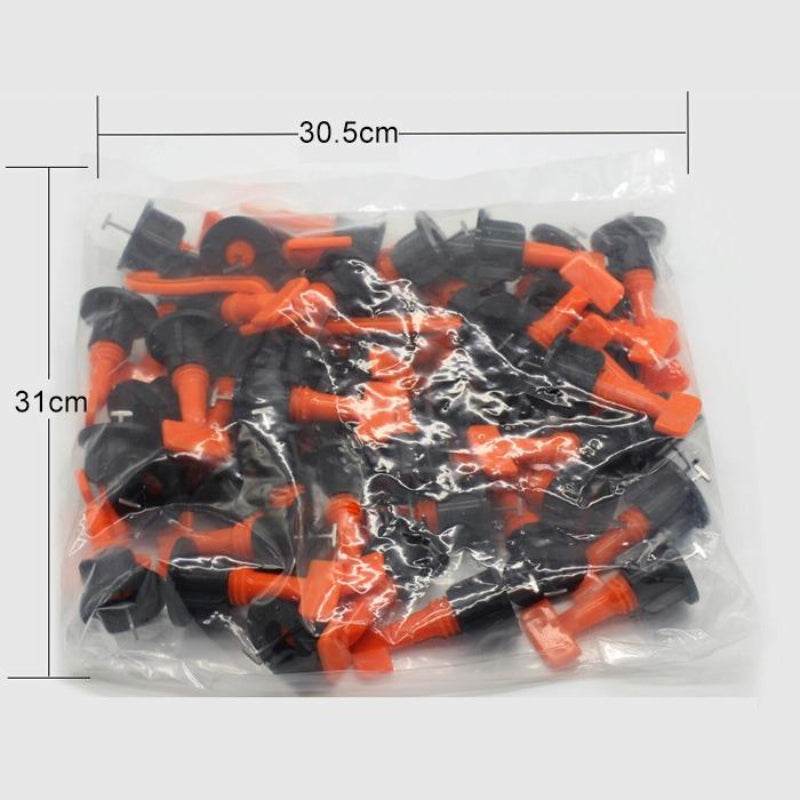 50 Pack Tile Leveling Clips For Precise Paving Alignment And Surface Evenness