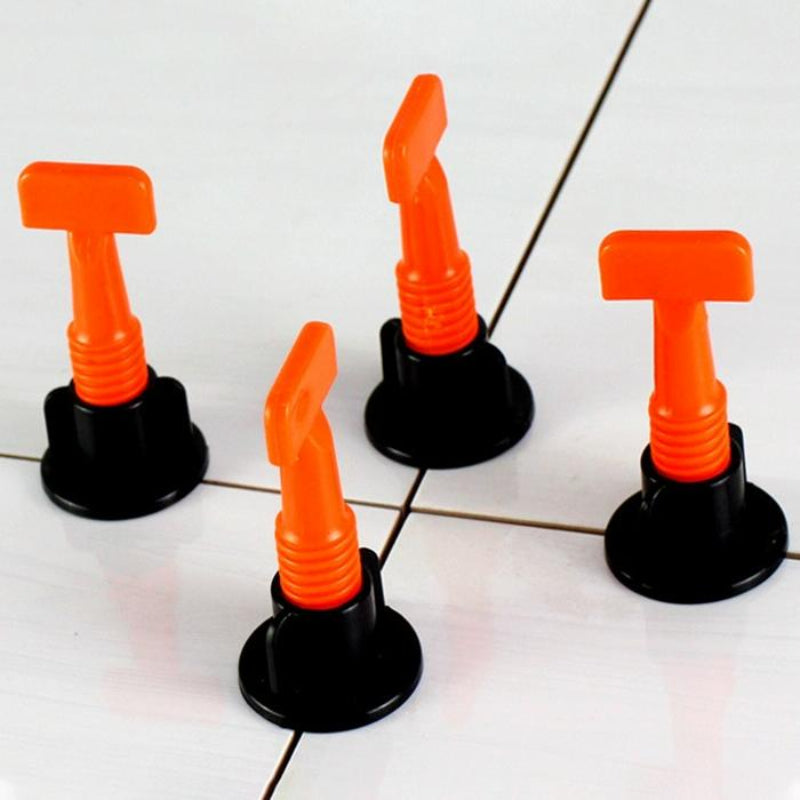 50 Pack Tile Leveling Clips For Precise Paving Alignment And Surface Evenness