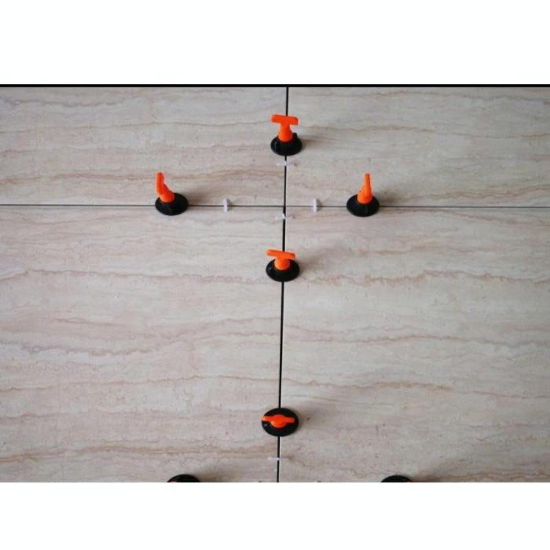 50 Pack Tile Leveling Clips For Precise Paving Alignment And Surface Evenness