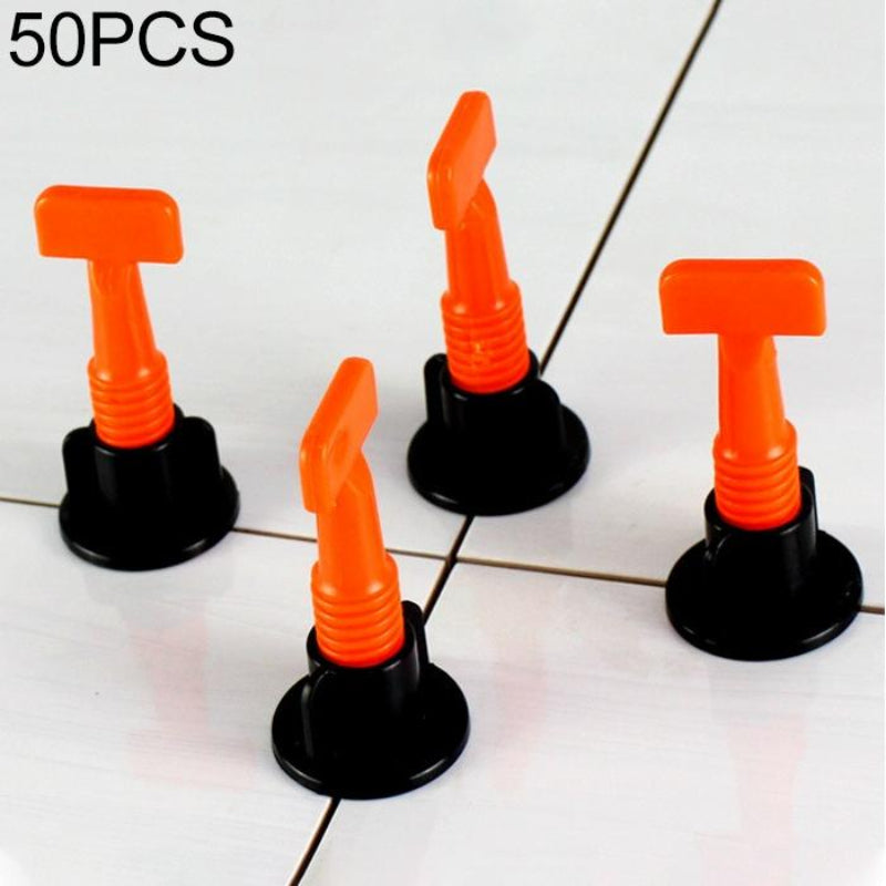 50 Pack Tile Leveling Clips For Precise Paving Alignment And Surface Evenness