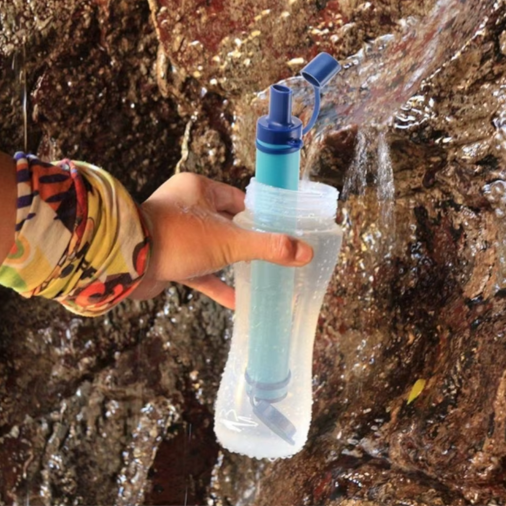 Outdoor Water Purifier For Camping Hiking Emergency Use