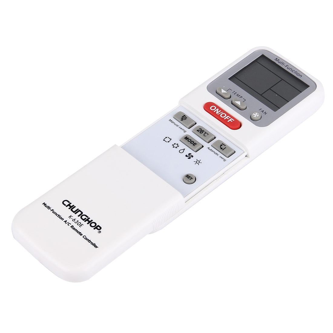 Universal Lcd Air Conditioner Remote Control By Chunghop For Various Brands