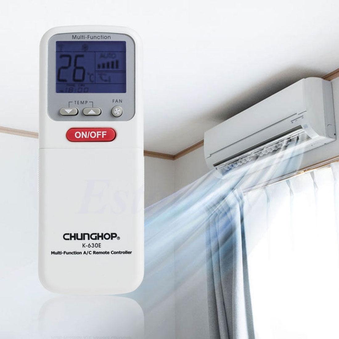 Universal Lcd Air Conditioner Remote Control By Chunghop For Various Brands